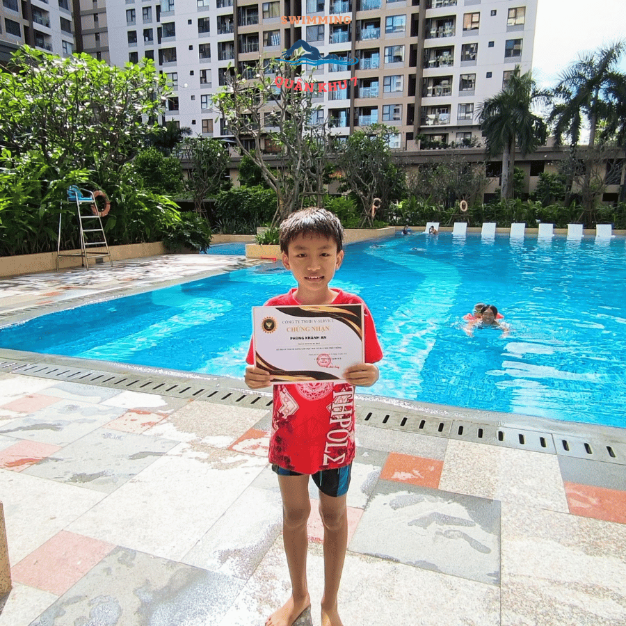 Khóa học bơi kèm riêng tại TPHCM 